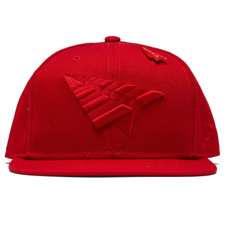 TRIPLE COLOR CROWN OLD SCHOOL SNAPBACK - RED