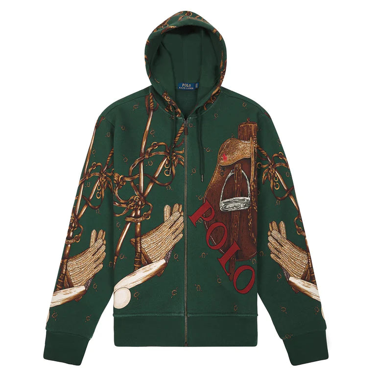 Saddle Print Hoodie