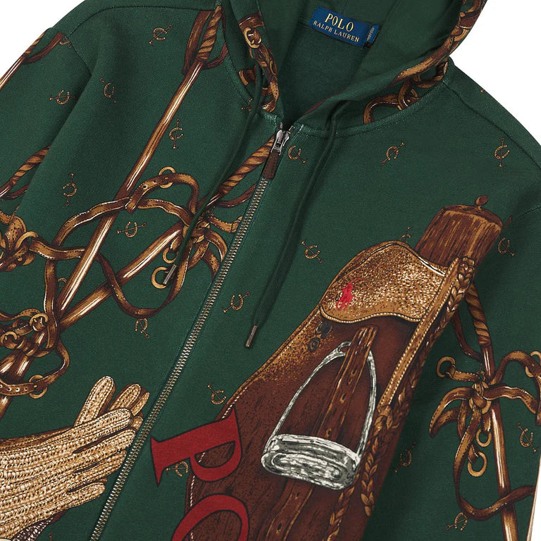 Saddle Print Hoodie