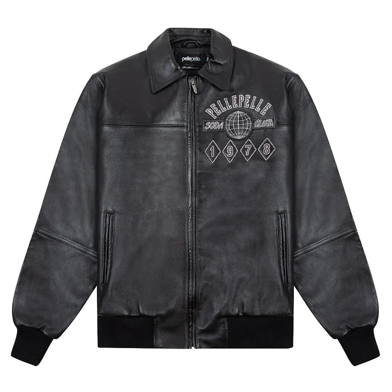 World Famous Soda Club Jacket | Black