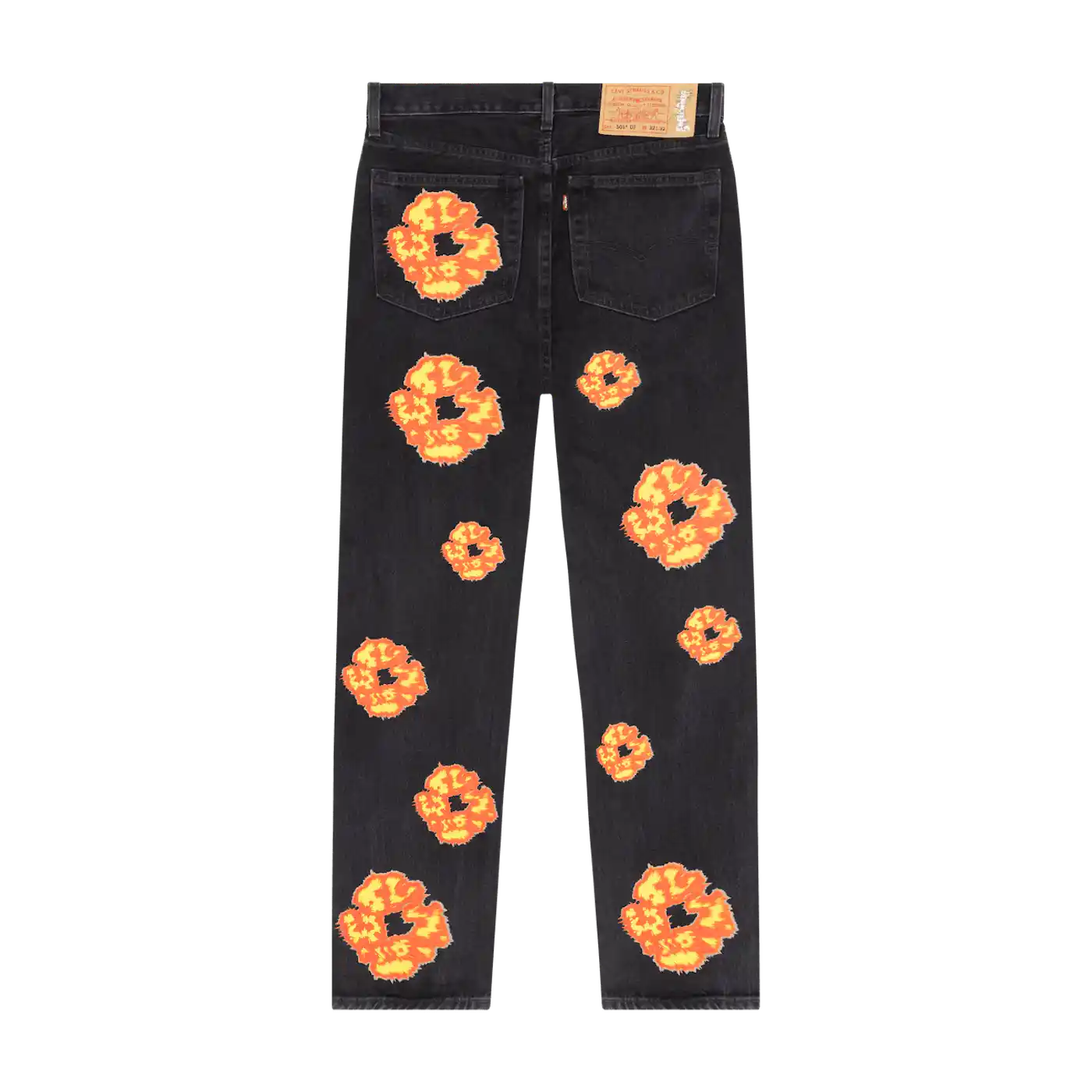 Offset Tears Levi's The Cotton Wreath Jean Black