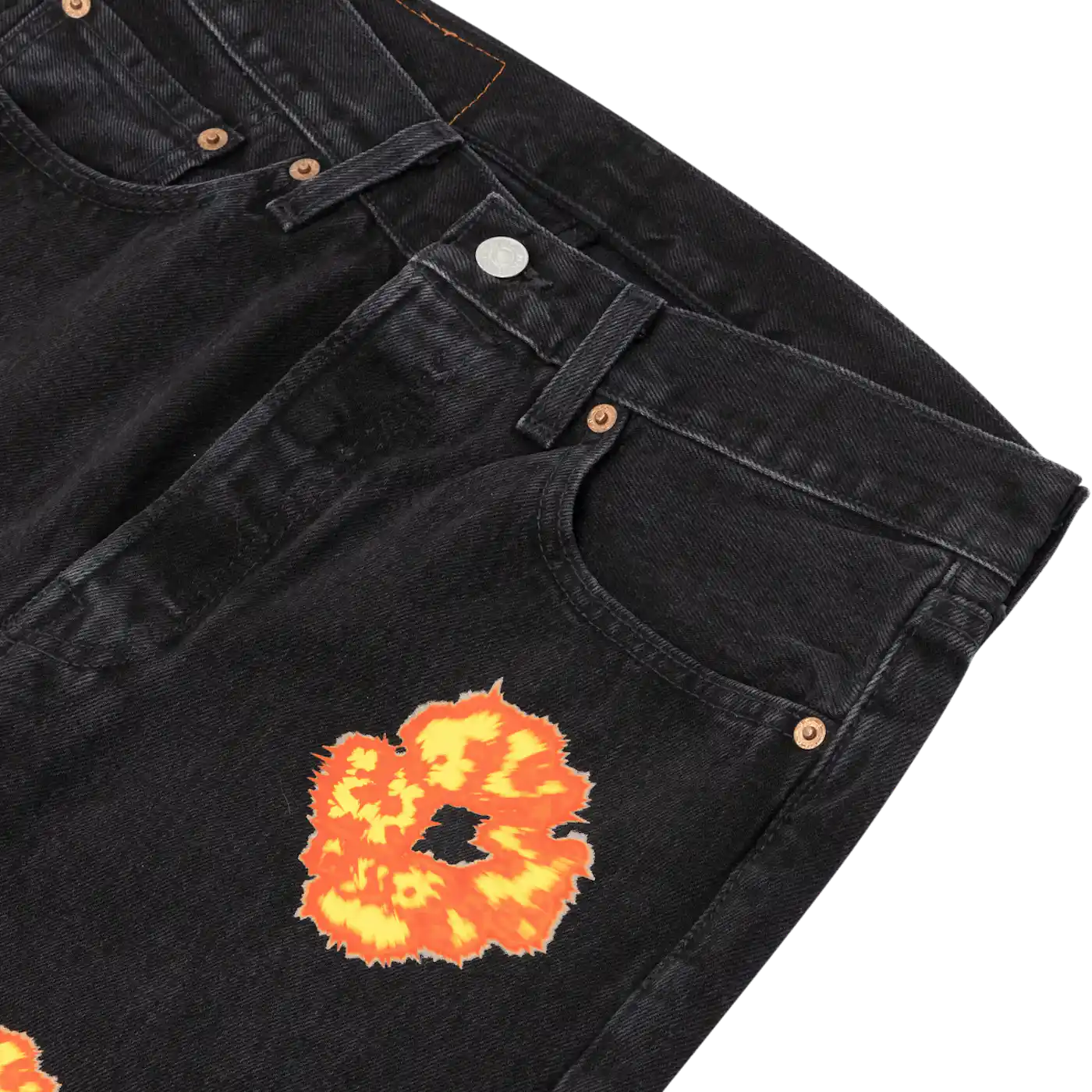 Offset Tears Levi's The Cotton Wreath Jean Black