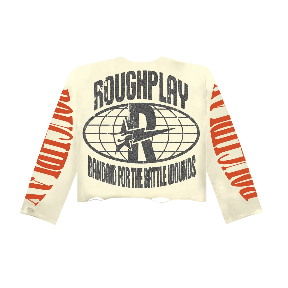 RoughPlay🩹Warning Long Sleeve (TAN)