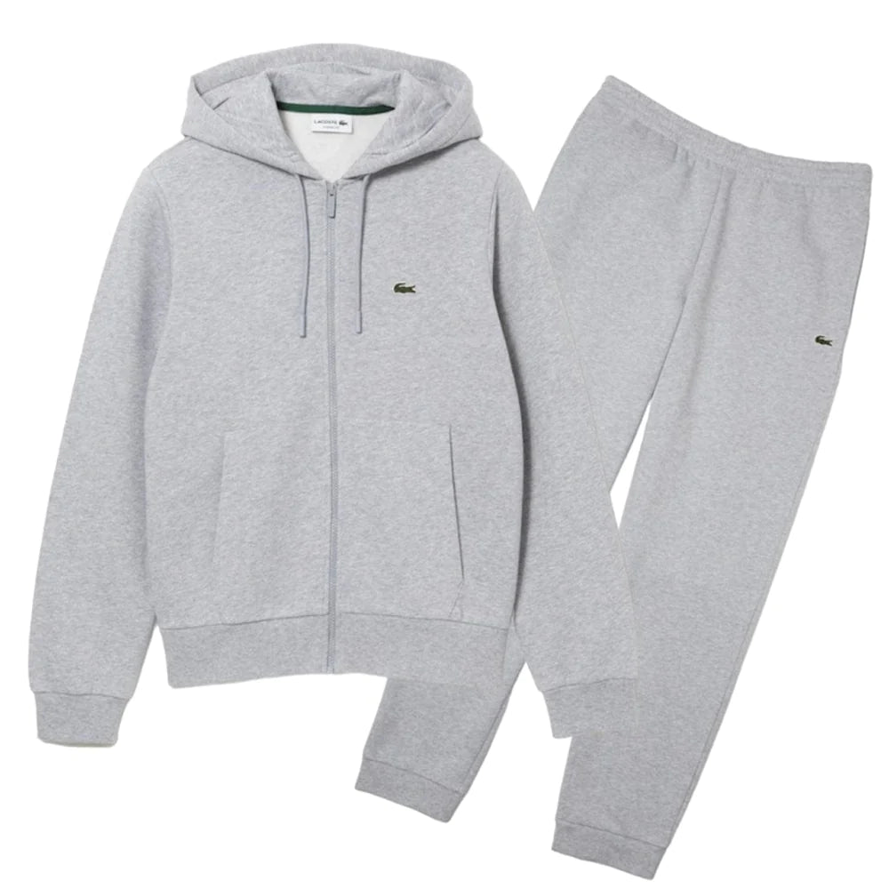 LACOSTE KANGAROO FLEECE SET (GREY CHINE)