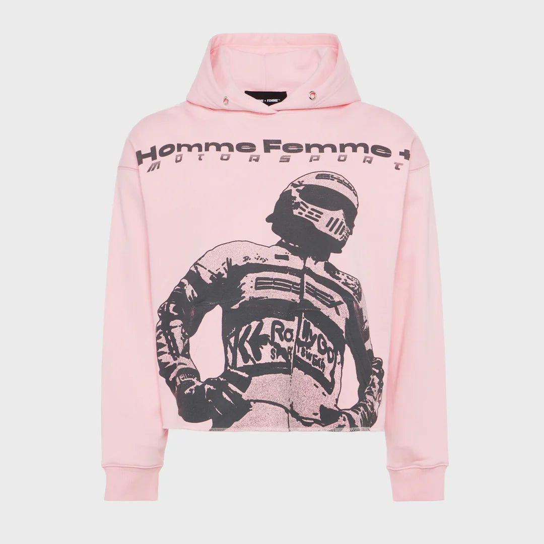 MOTOSPORT HOODIE PINK