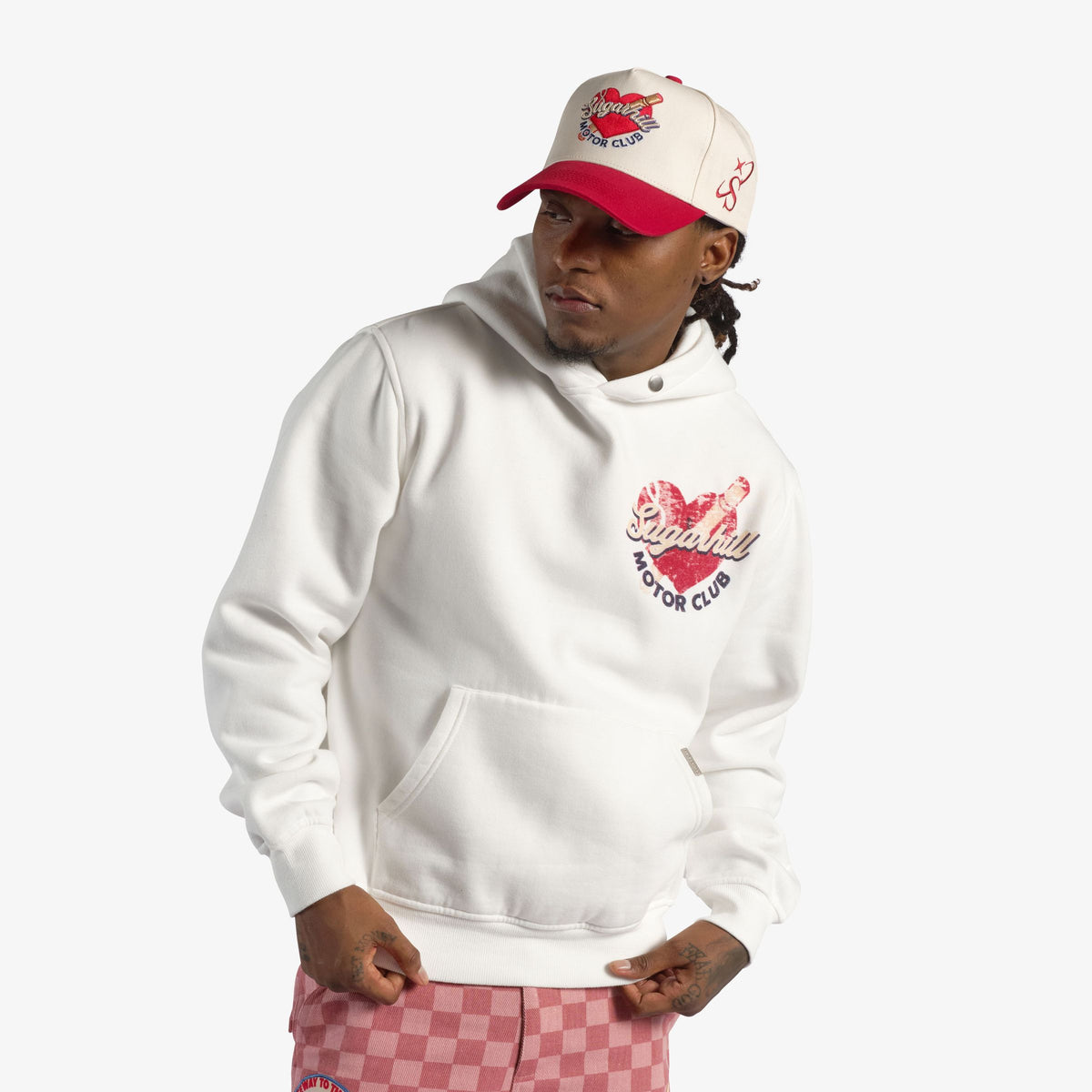 VELOCITY” HOODIE (WHITE)