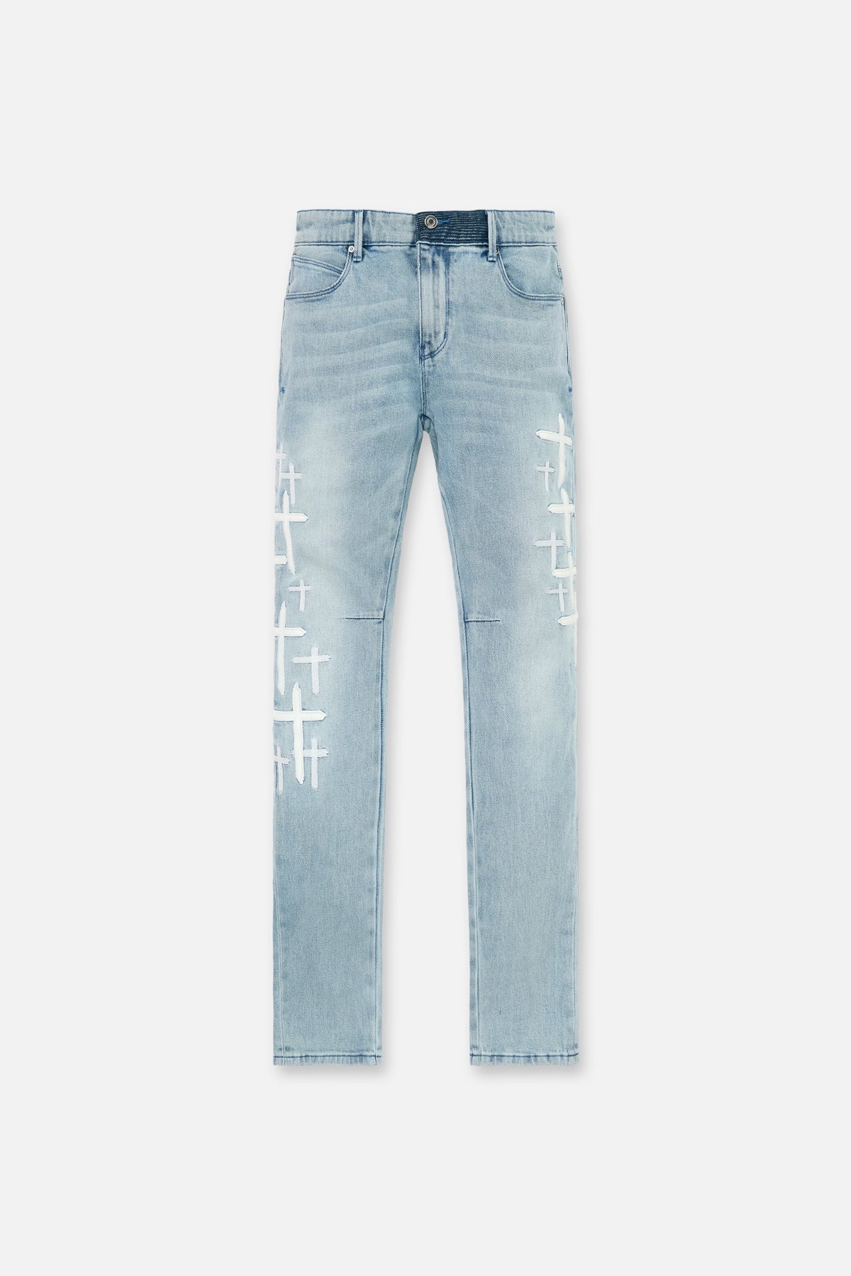 BRYANT SKINNY JEAN | COASTAL DRIFT CROSS PATCH