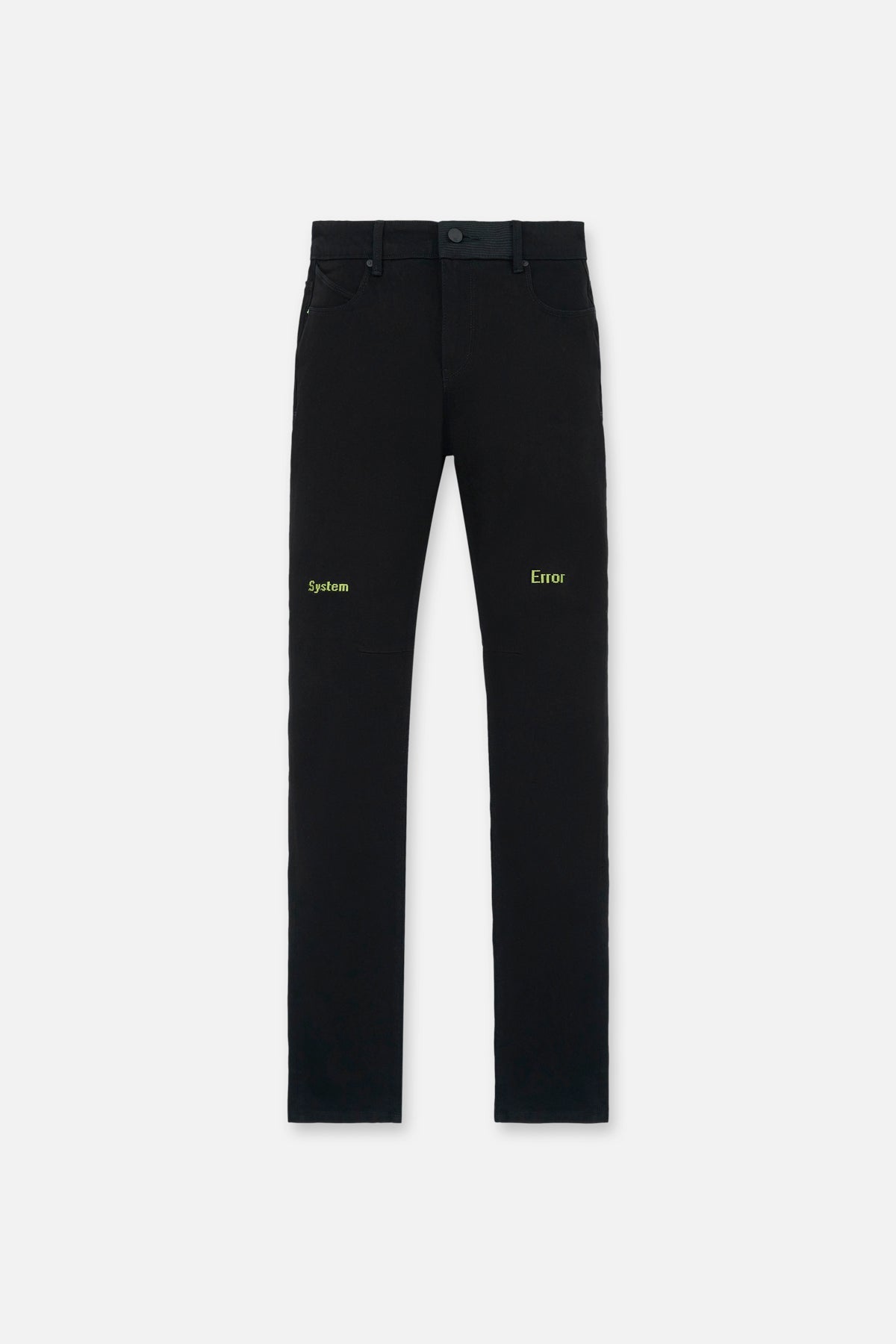 BRYANT SKINNY JEAN | BLACK GREEN DIGITAL CROSS