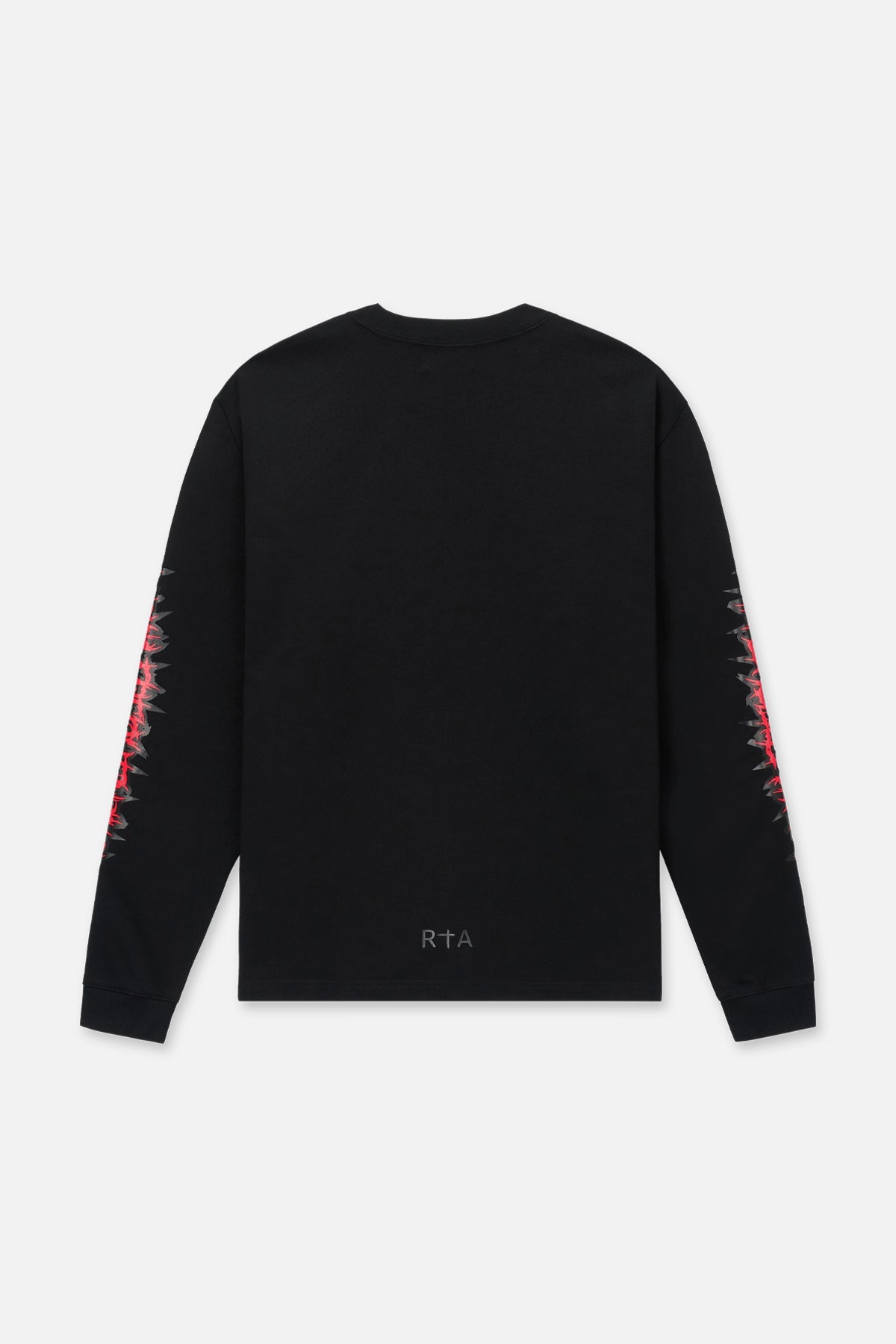 LAWRENCE LONG SLEEVE TEE | BLACK CYBER SIGILISM RTA