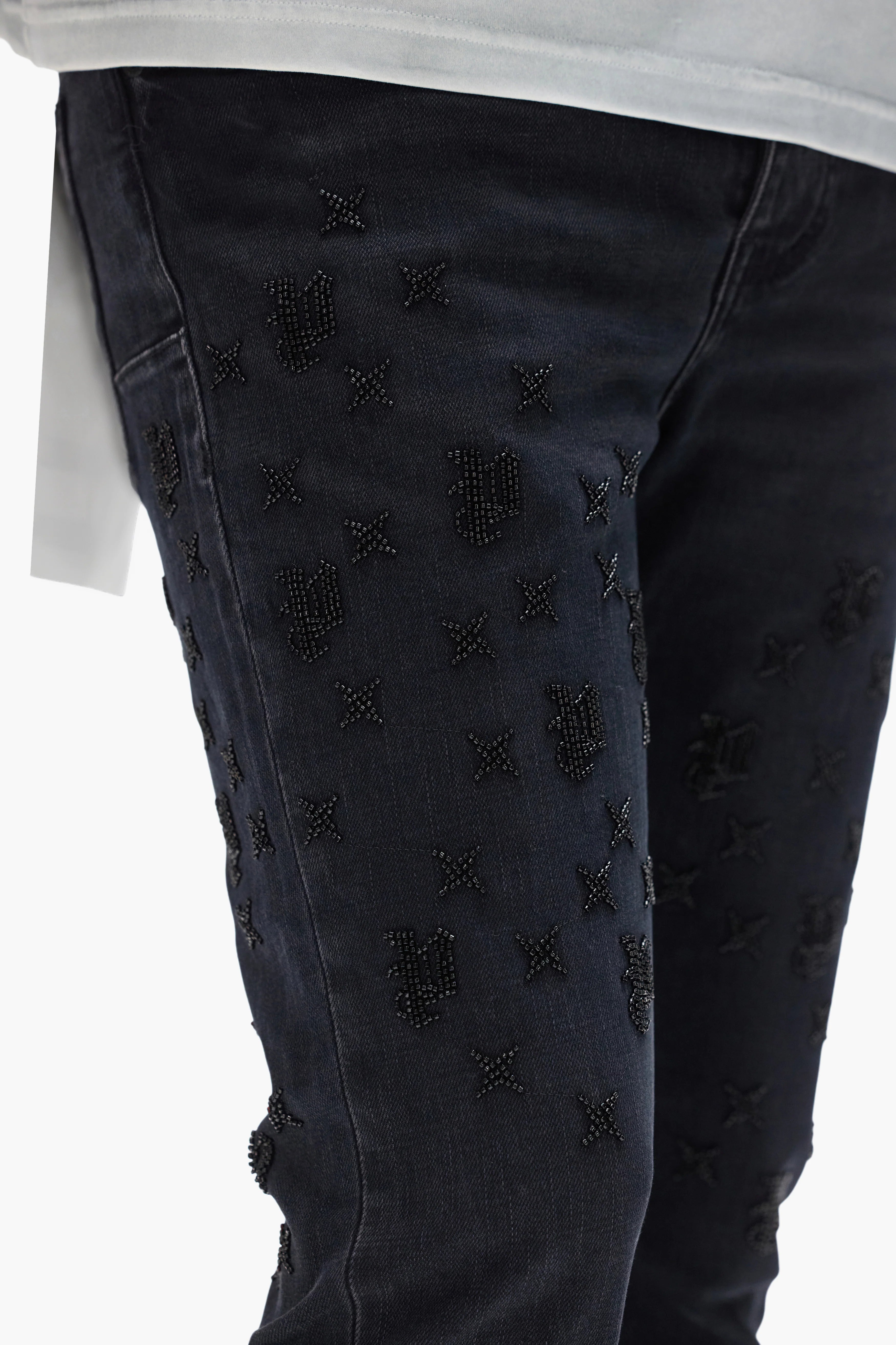 P004 Beaded Monogram