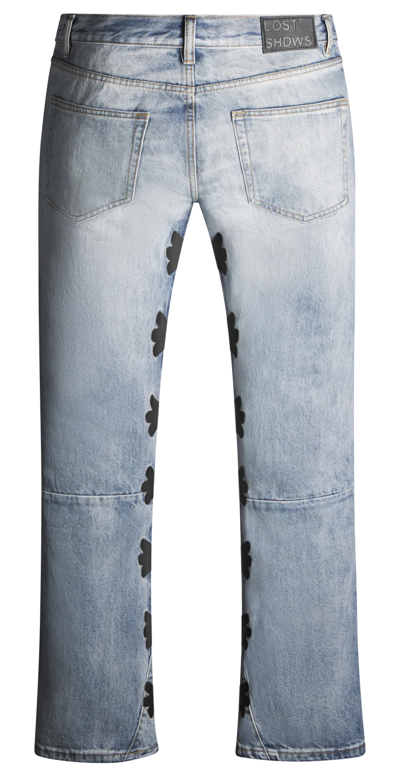 LOSTSHDWS LGHTSHDWS SUN LOGO DENIM (BLACK