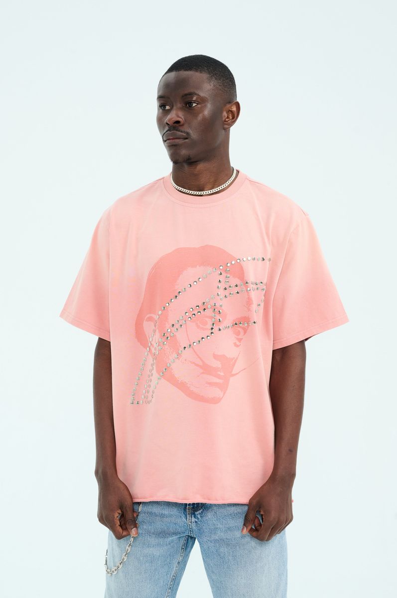 Rose Sun Washed "Dali" Tee
