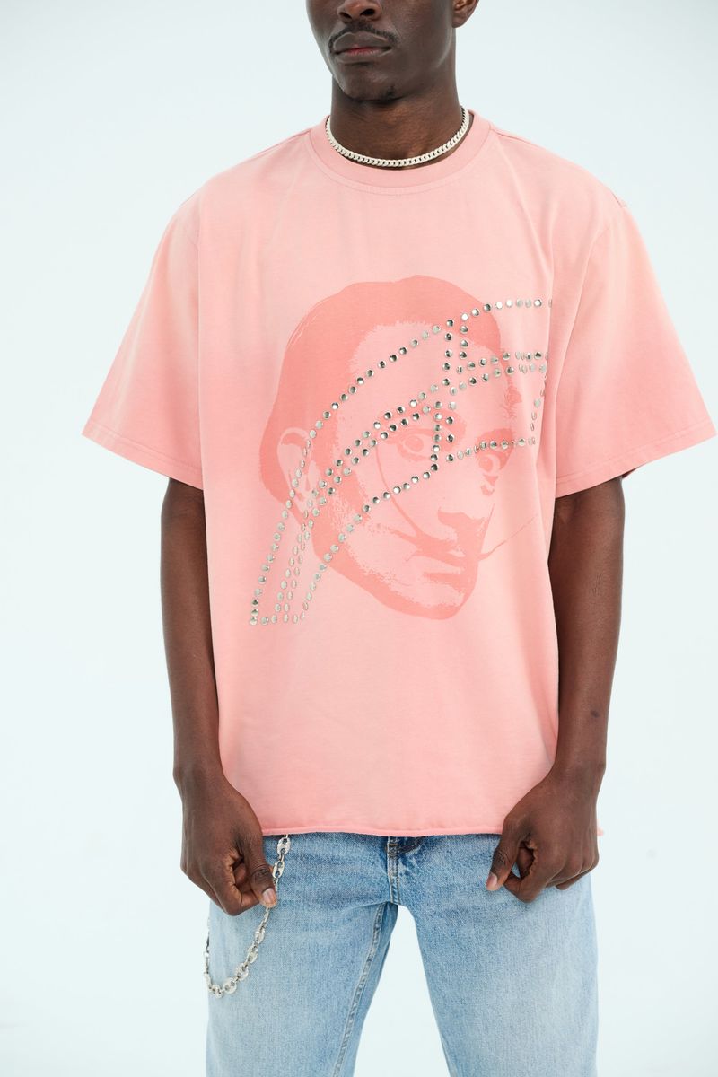 Rose Sun Washed "Dali" Tee