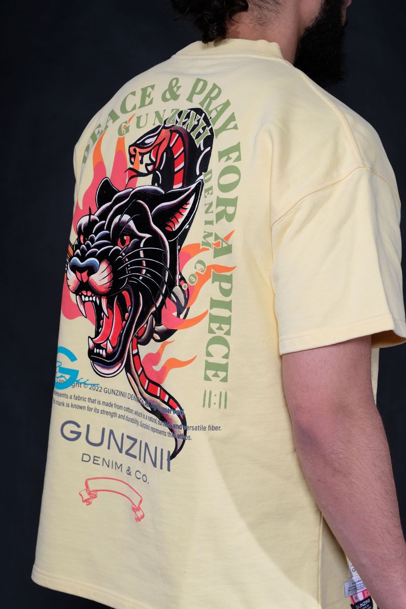 Gunzinii tshirt yellow