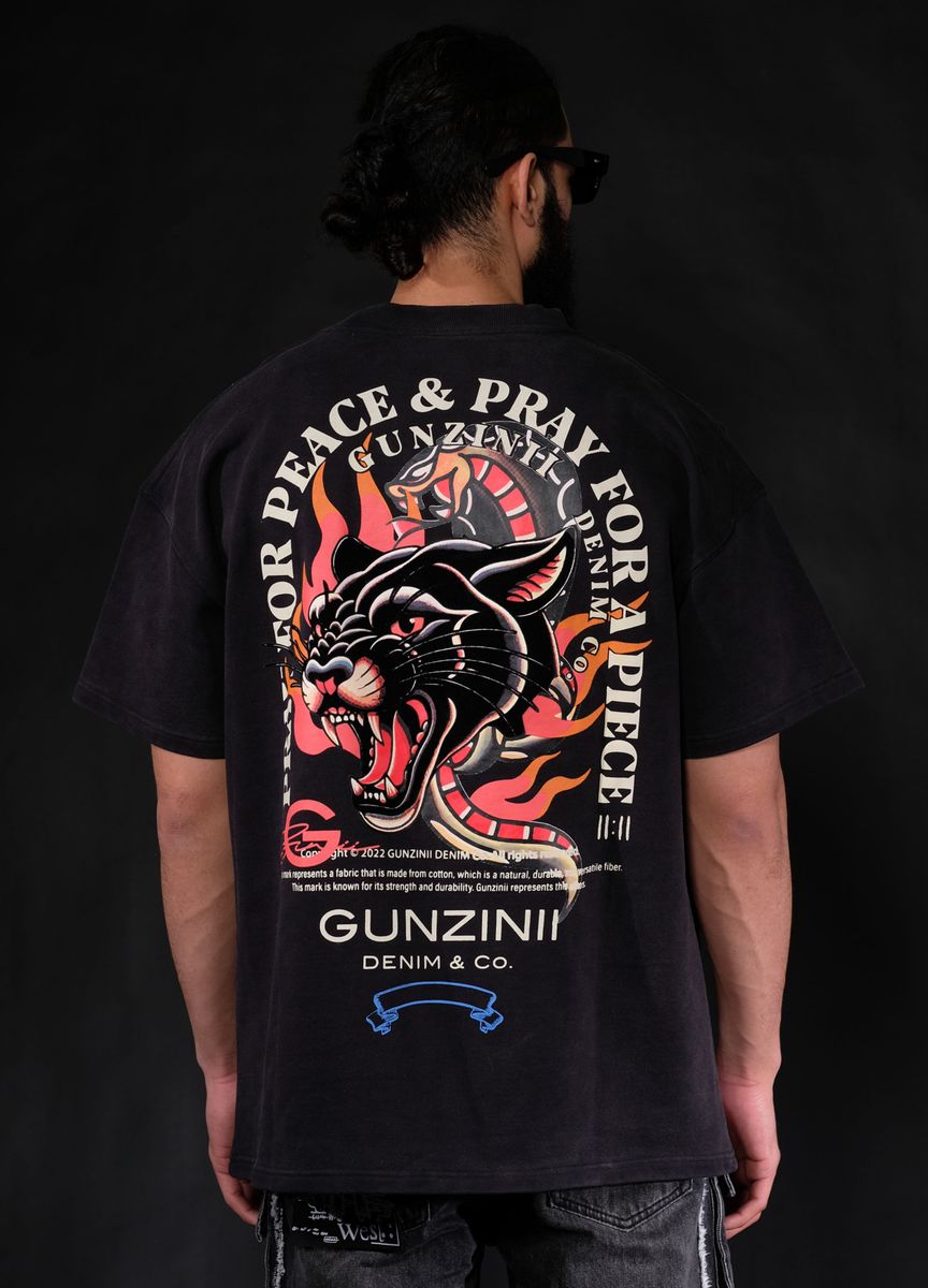 Gunzinii tshirt black
