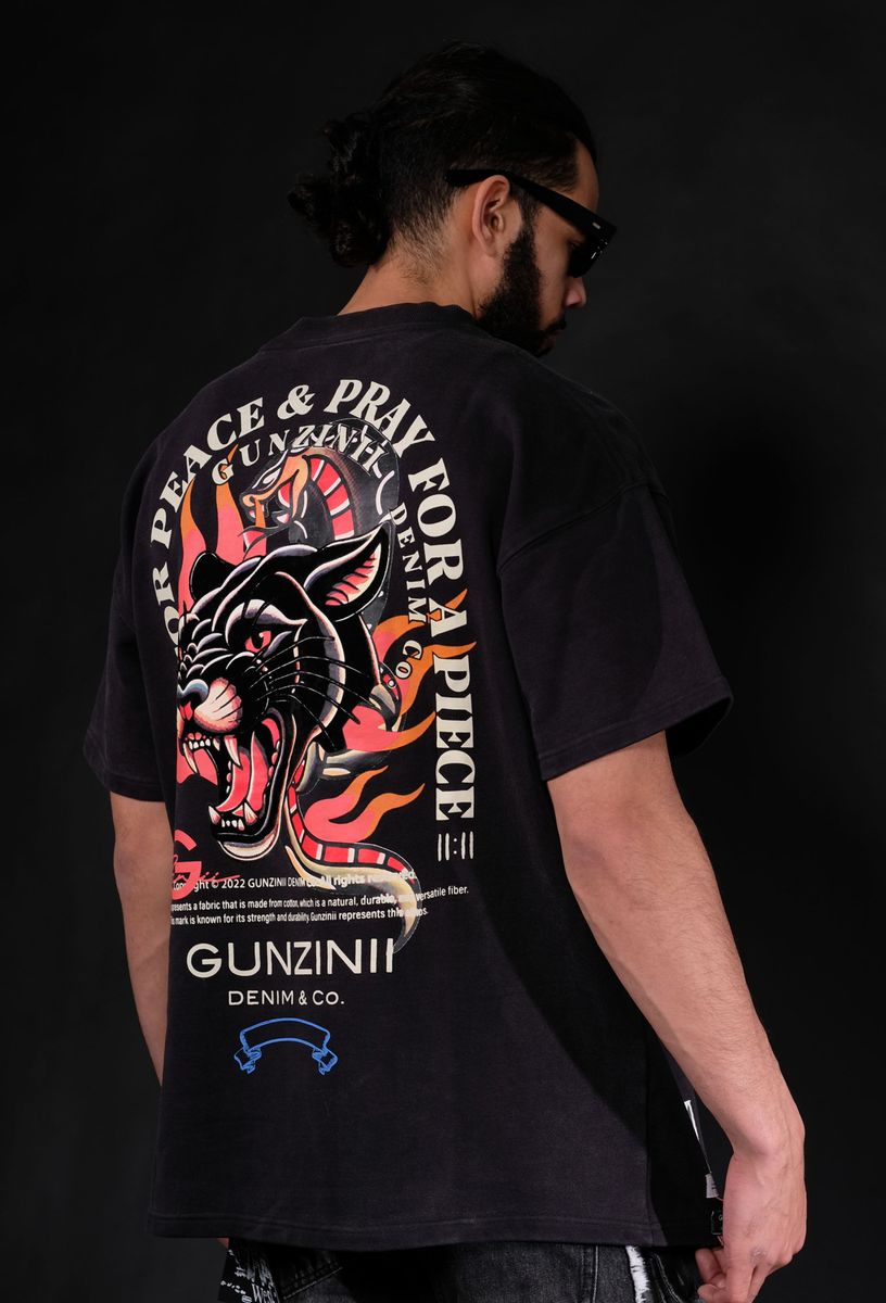 Gunzinii tshirt black
