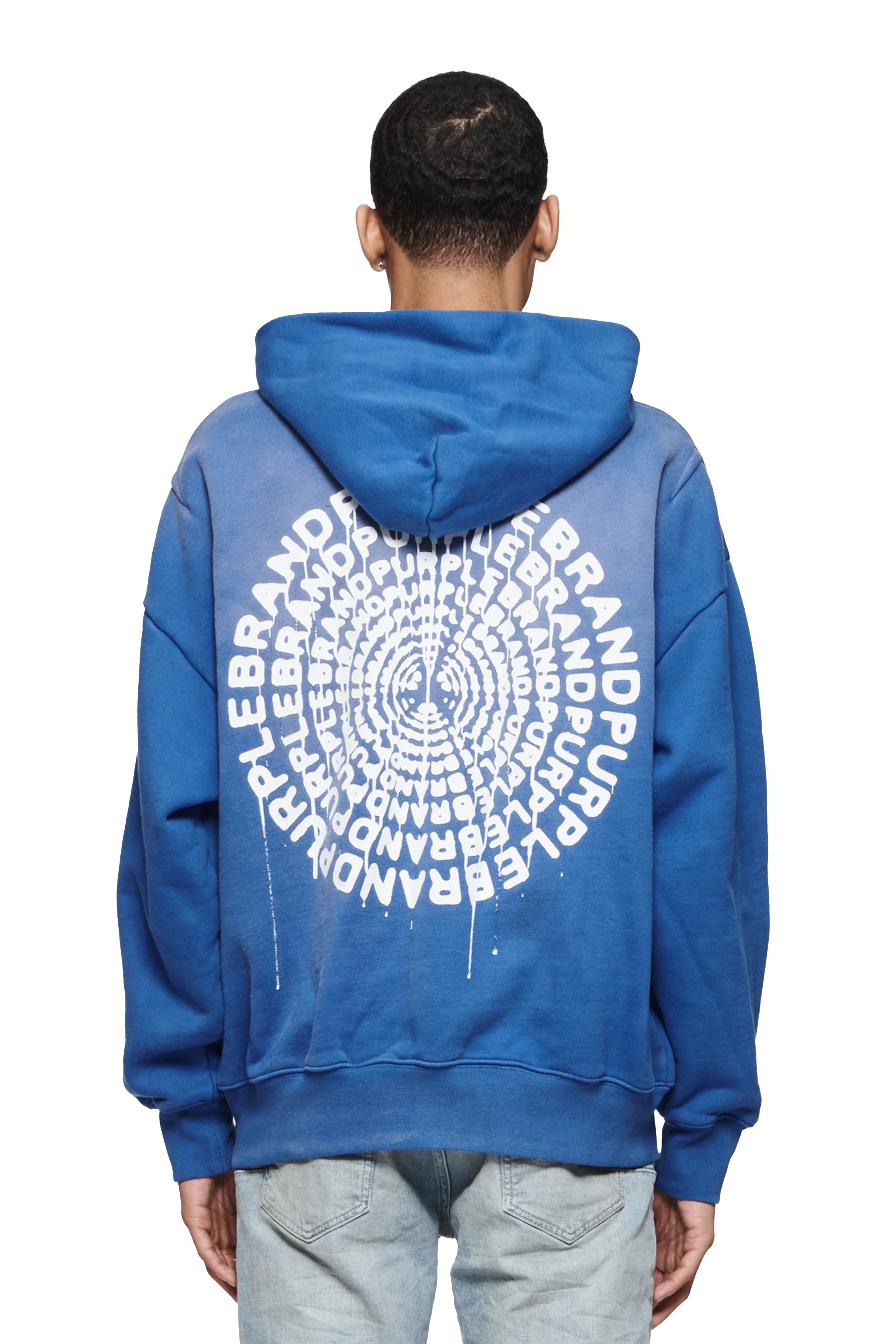 Concentric Hoodie | Blue