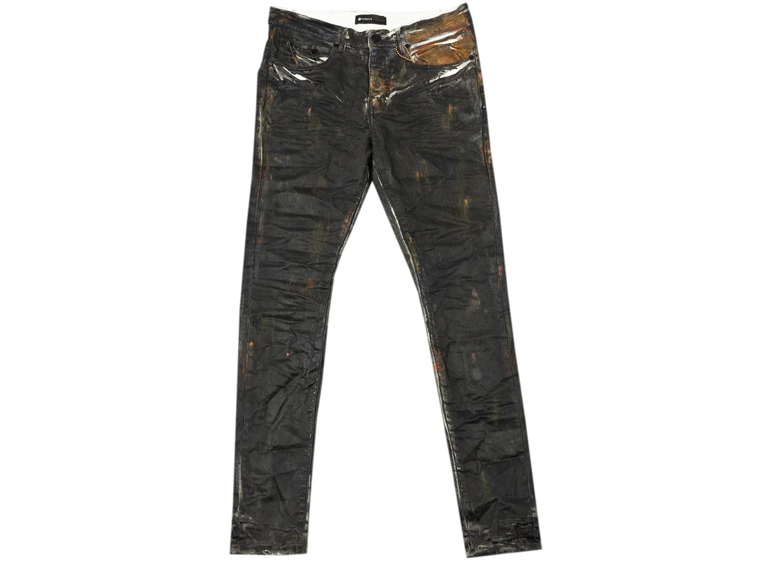 GOLDEN TINT BLACK TAR JEANS