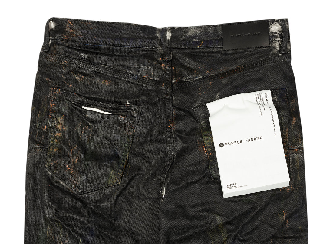 GOLDEN TINT BLACK TAR JEANS