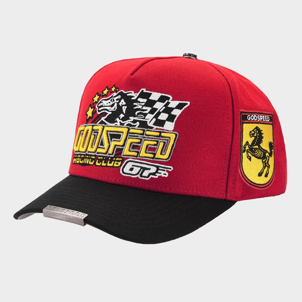 GRC Members Trucker Hat (Red/Black) BOOM