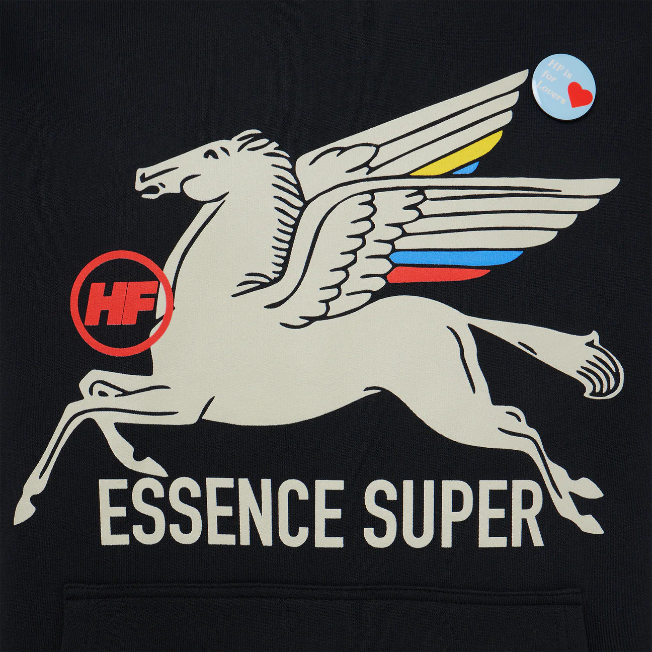 PEGASUS HOODIE BLACK