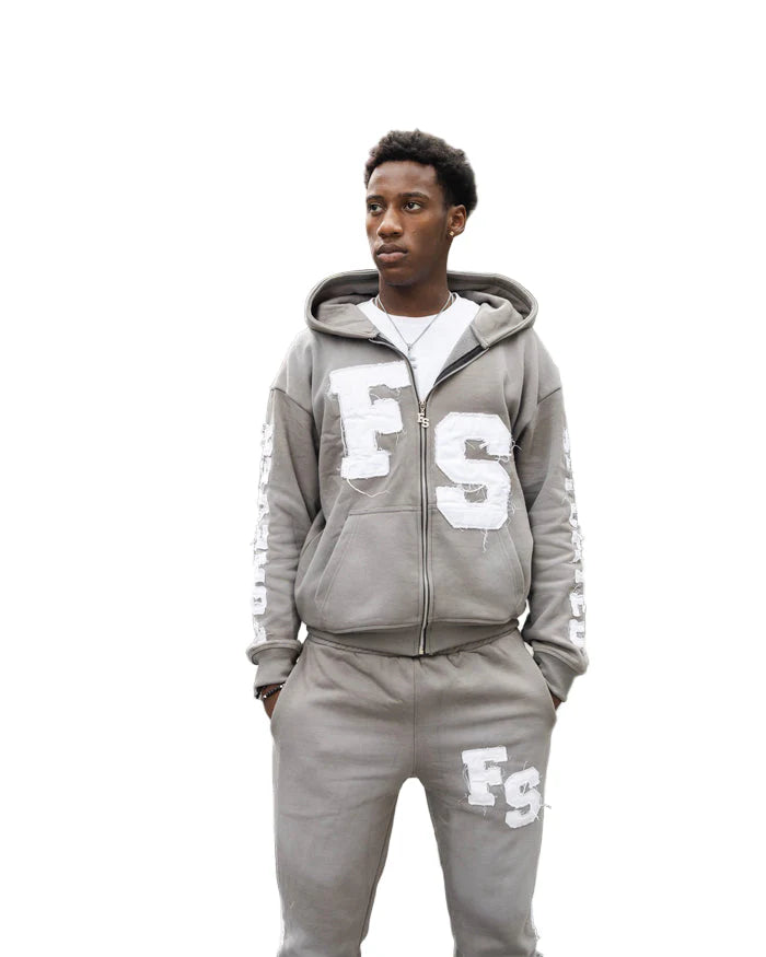 FOREVER SITUATED SWEATSUIT | GREY