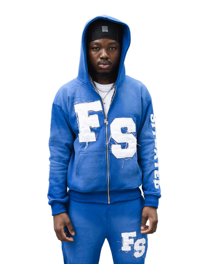 FOREVER SITUATED SWEATSUIT | ROYAL