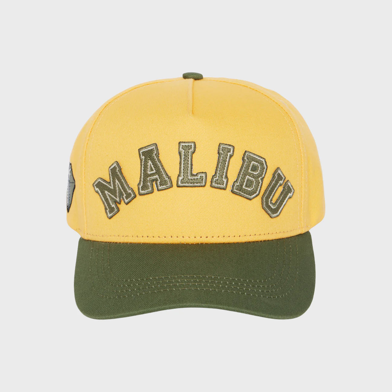 MALIBU LEATHER STRAP BACK YELLOW