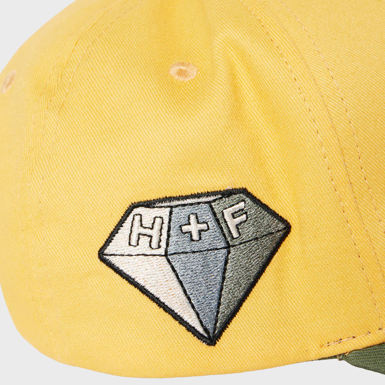 MALIBU LEATHER STRAP BACK YELLOW