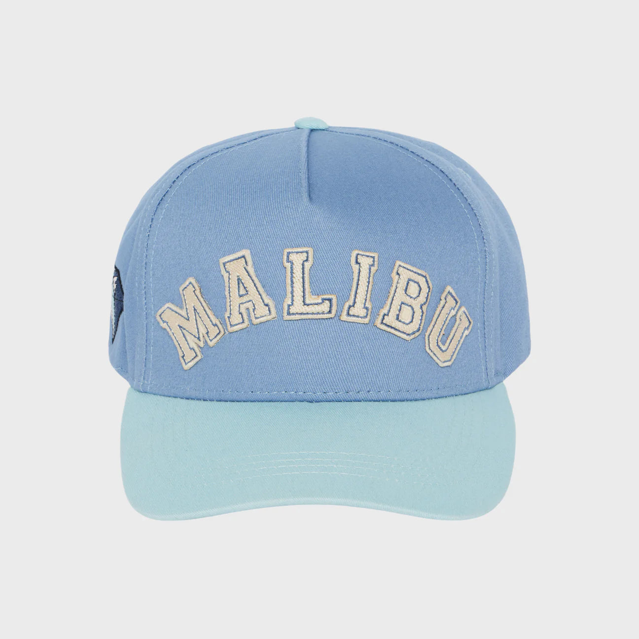 MALIBU LEATHER STRAP BACK BLUE