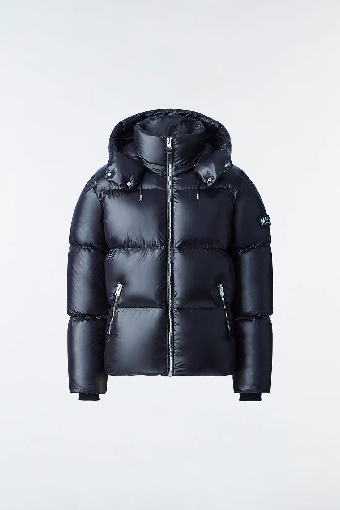 KENT-Z lustrous light down jacket with hood