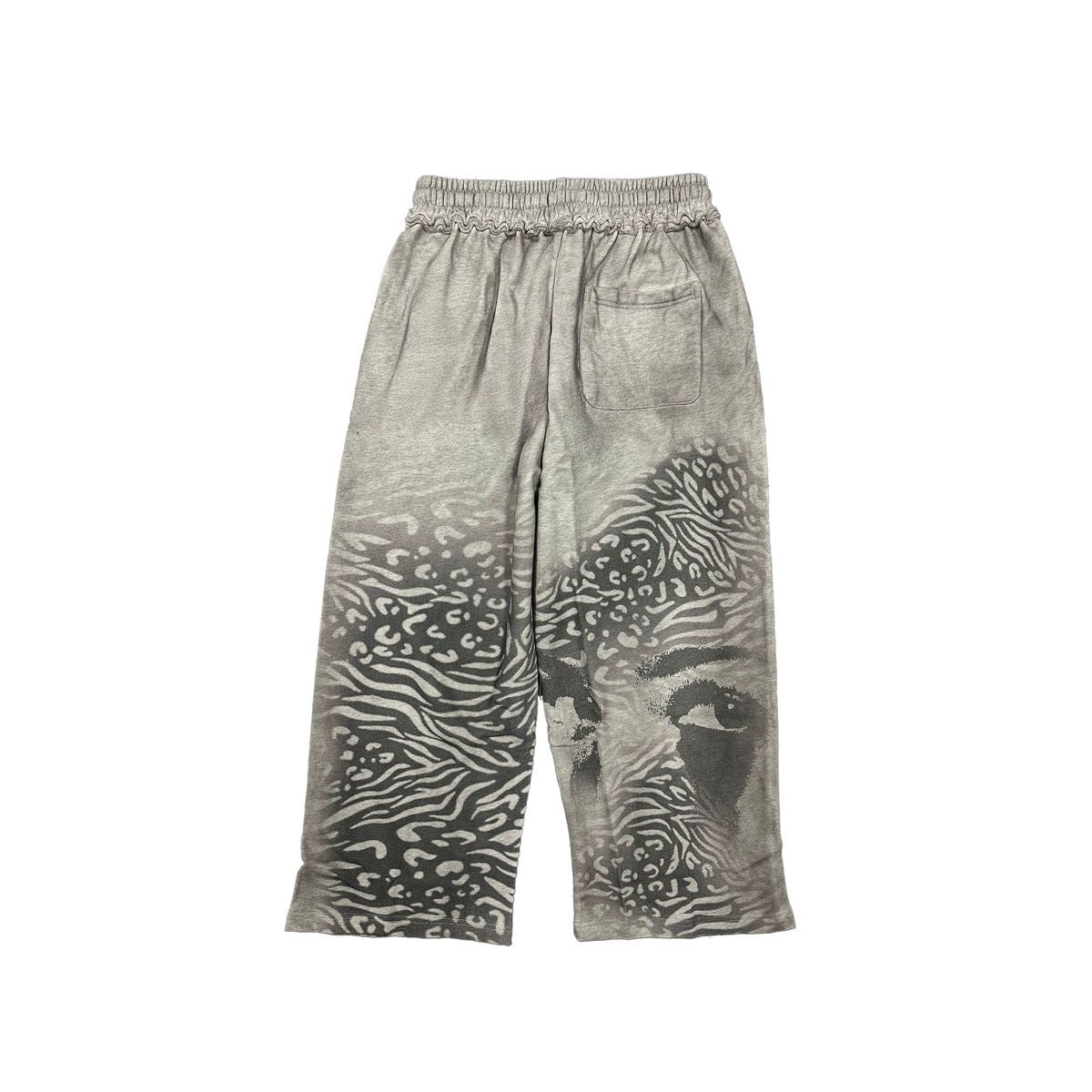 Grey 'Striped' Sweatpants