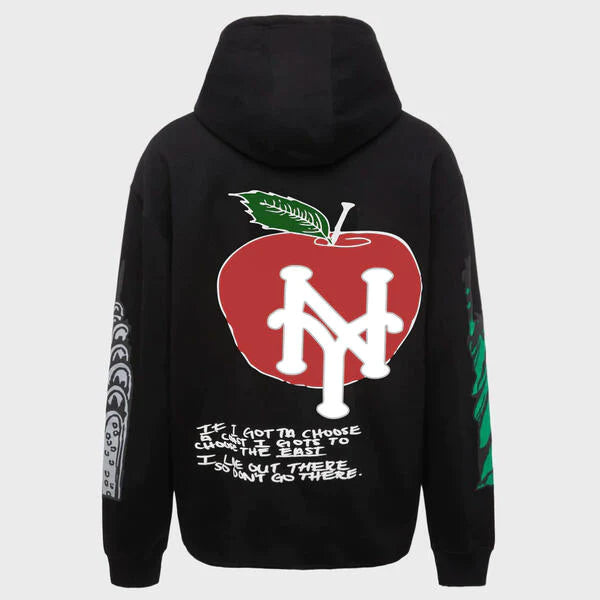 CALI TO NYC HOODIE BLACK