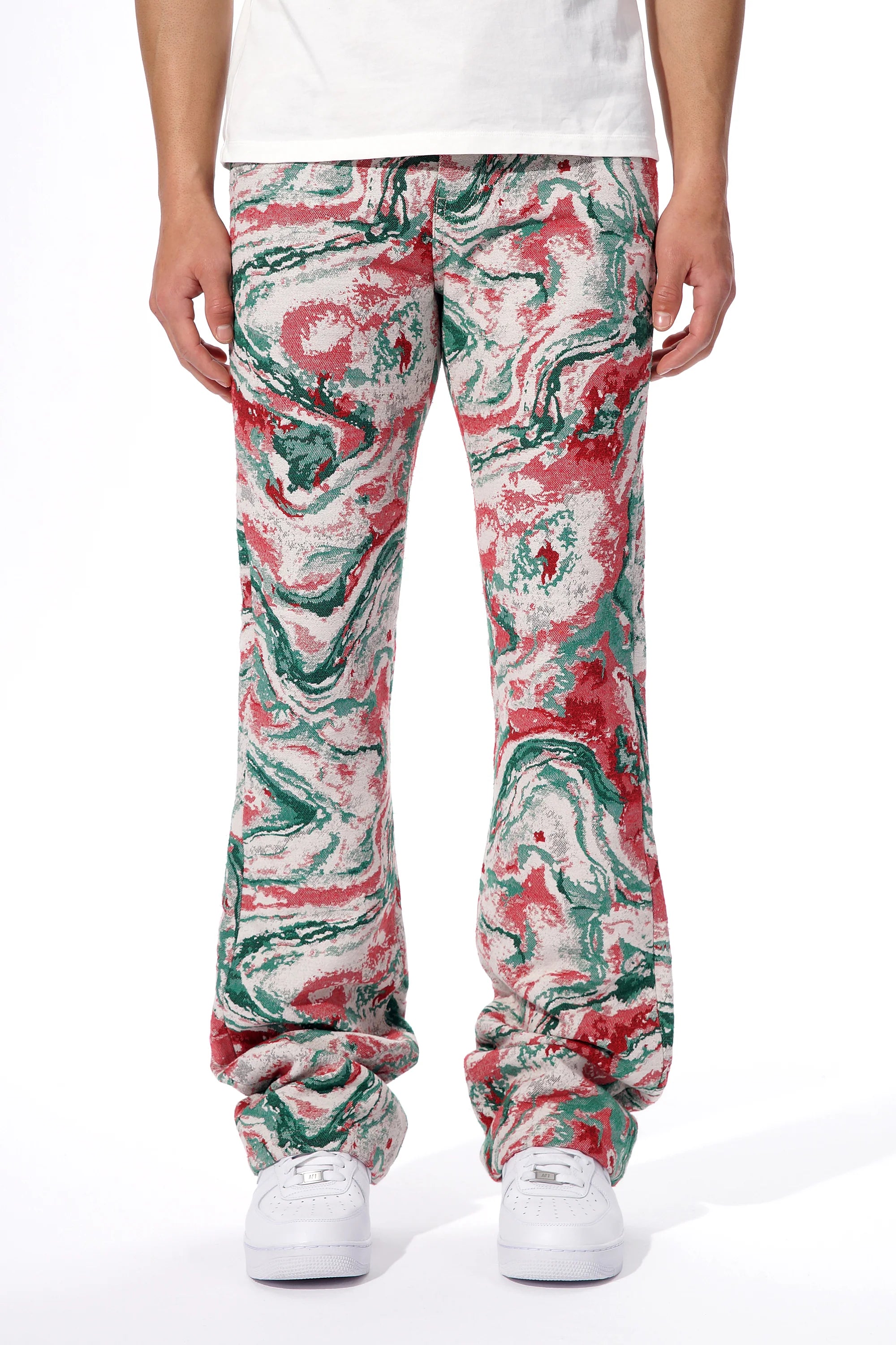 Marble Jacquard Pant