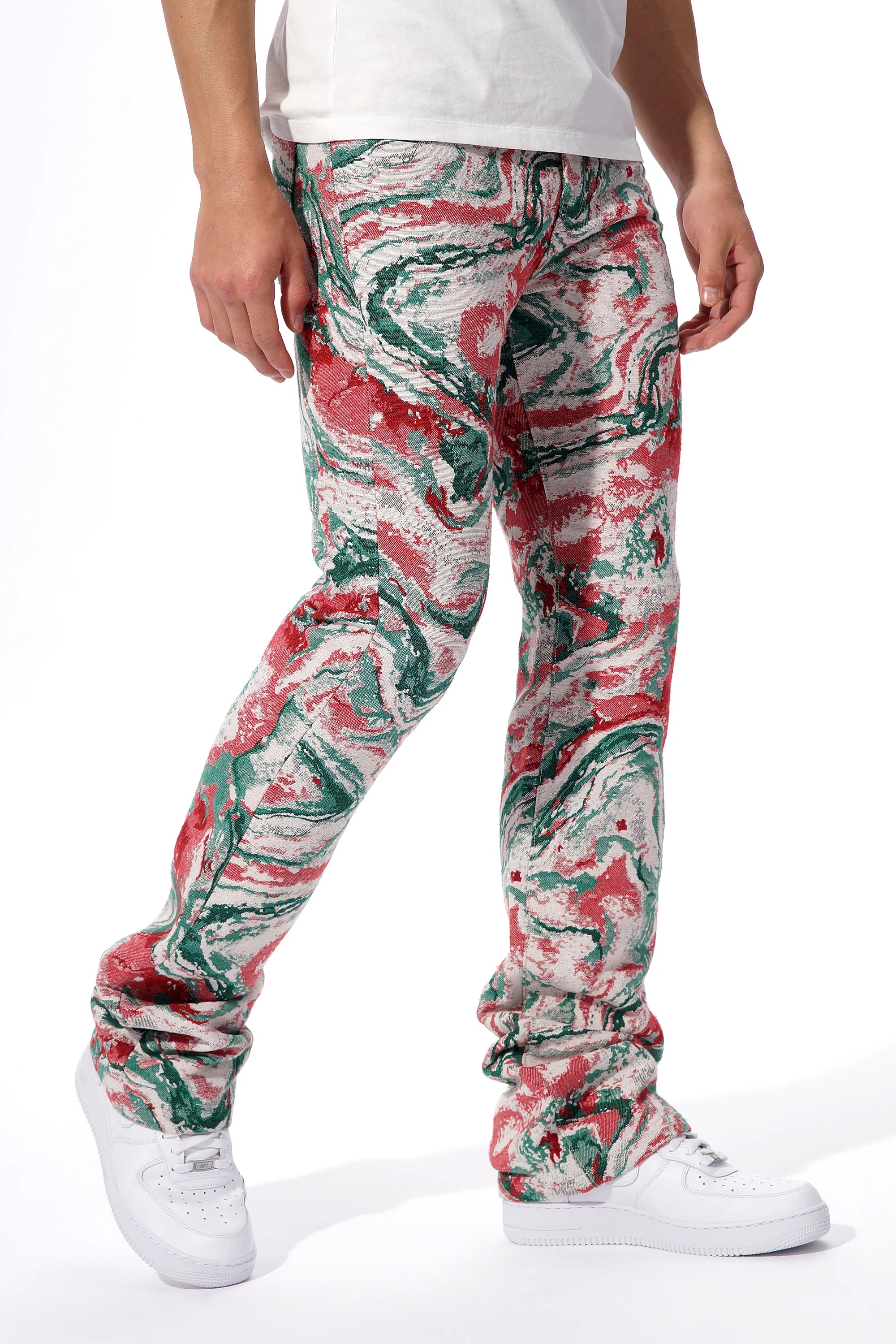 Marble Jacquard Pant