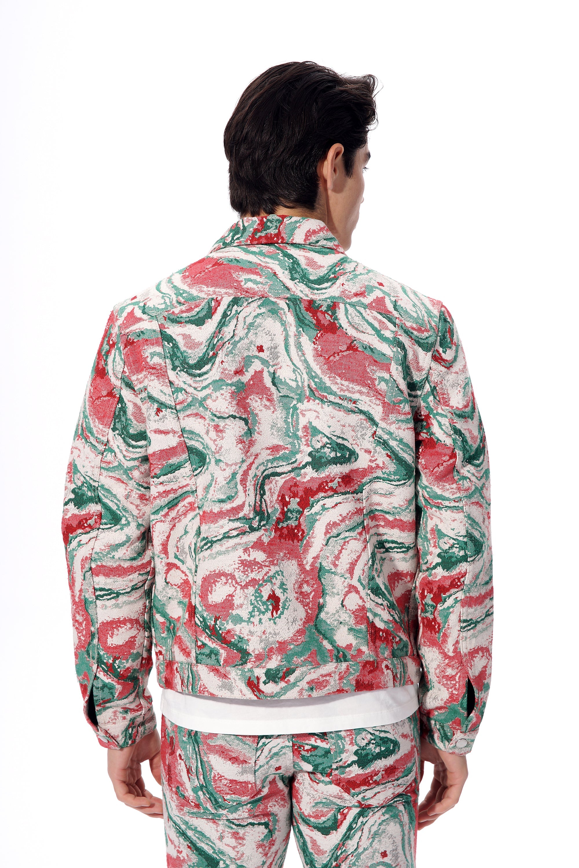 Marble Jacquard Jacket