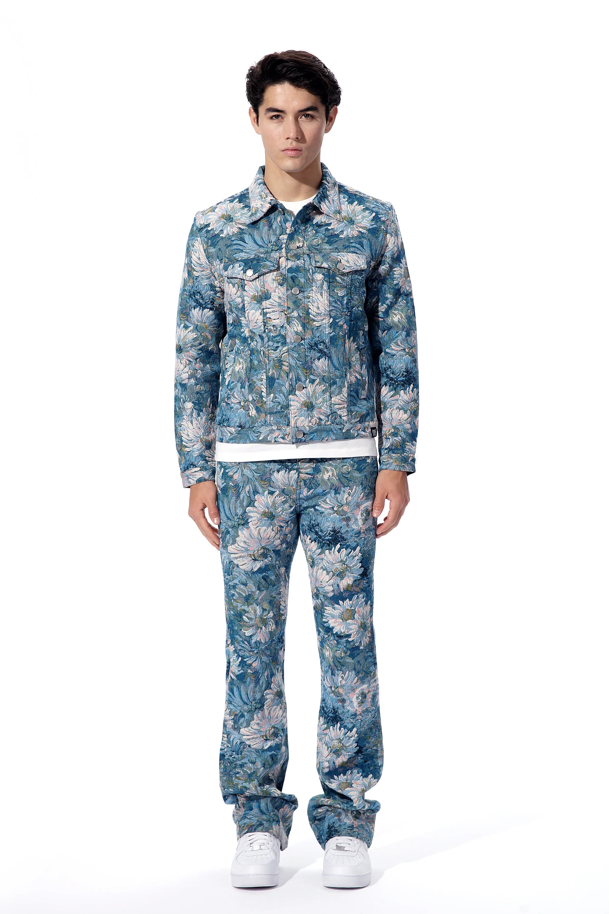 Oil Paint Jacquard Pant