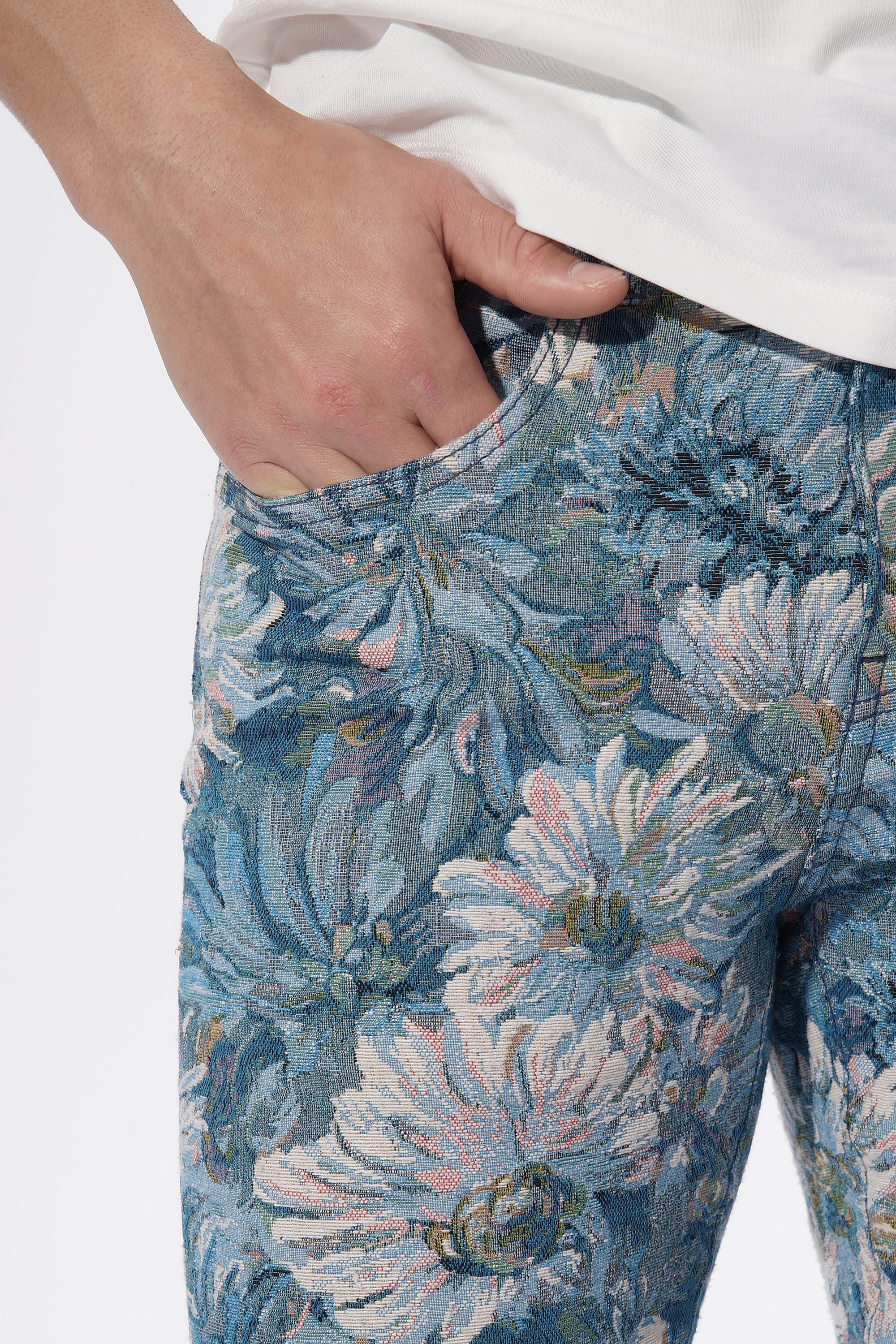 Oil Paint Jacquard Pant