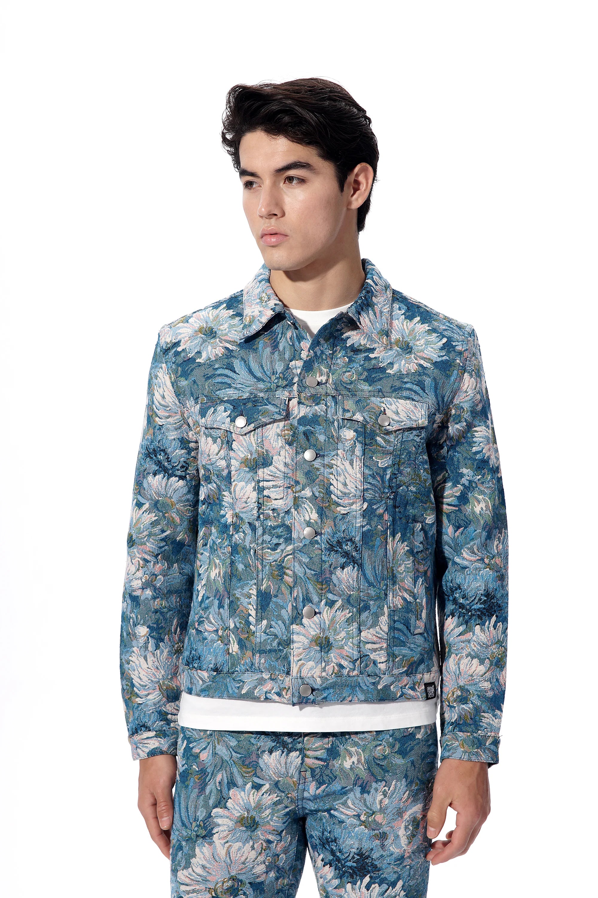 Oil Paint Jacquard Jacket