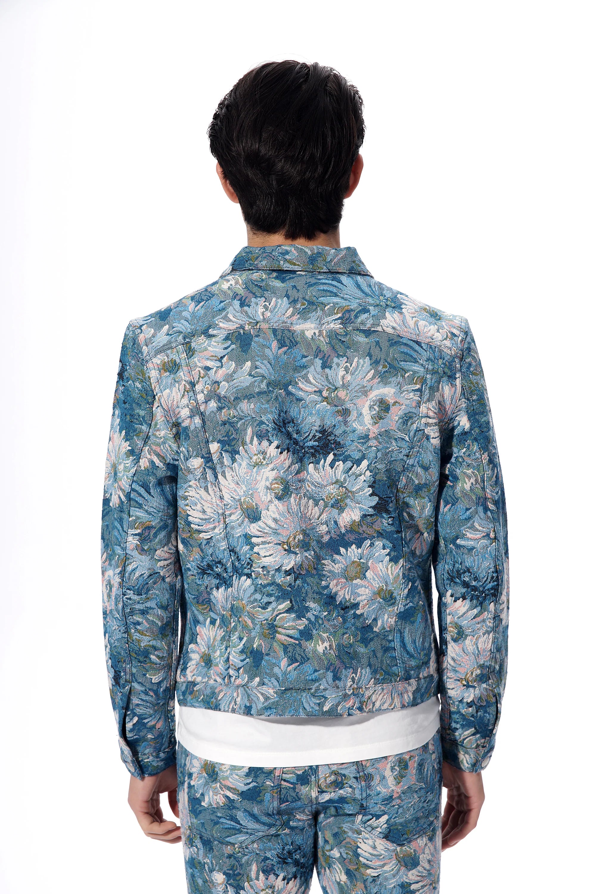 Oil Paint Jacquard Jacket