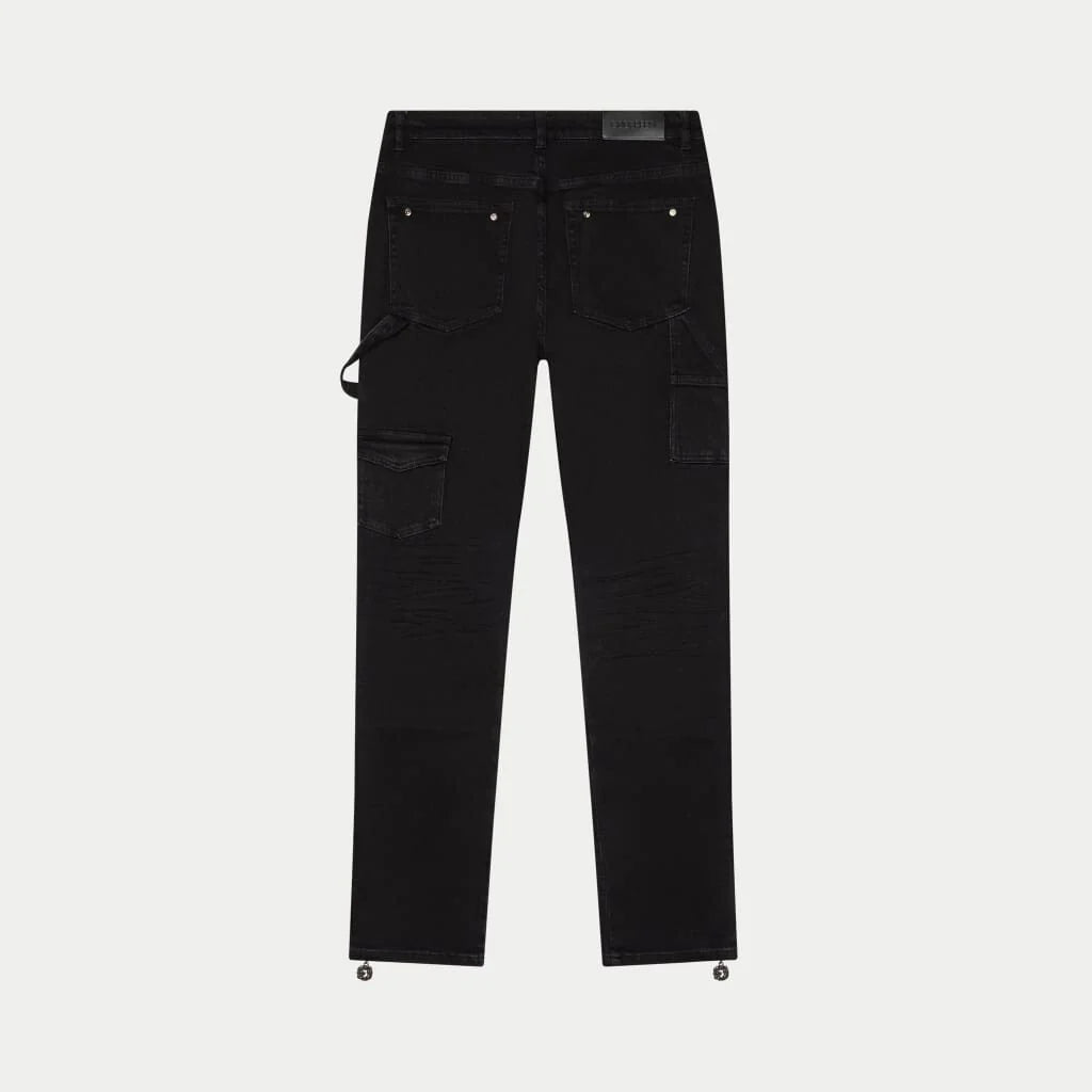 GS Flared Carpenter Denim Black