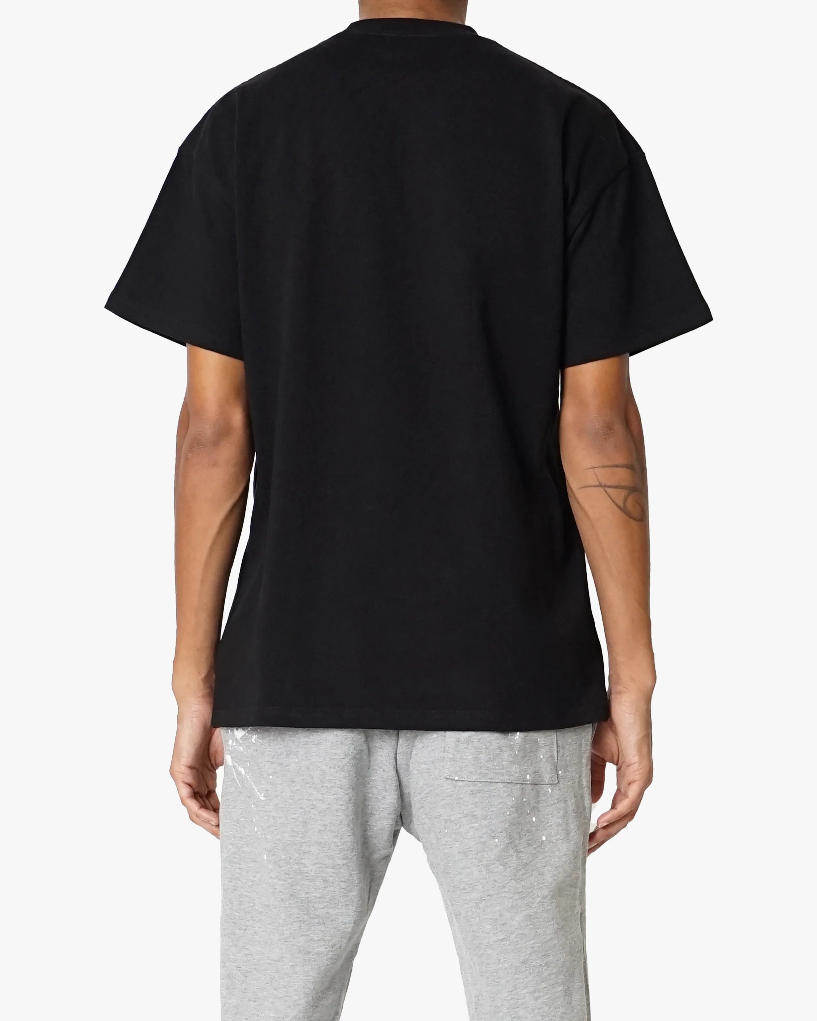 EPTM PERFECT BOXY TEE-BLACK