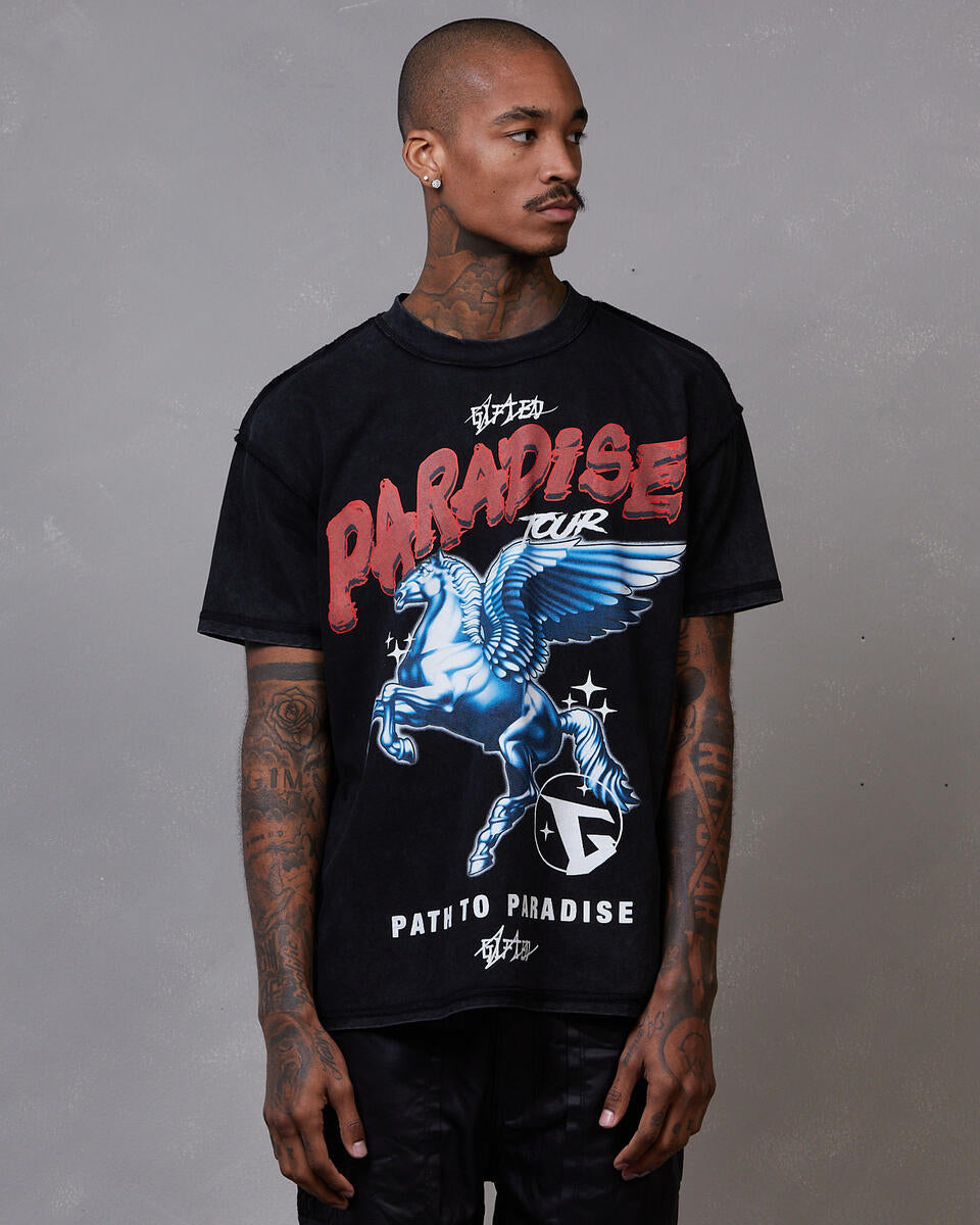 PARADISE TEE | BLACK