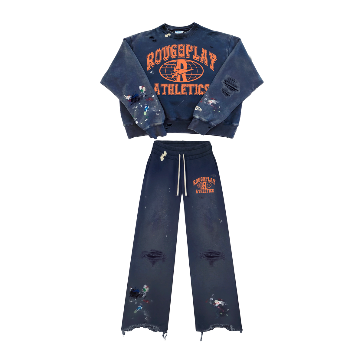 NAVY/INFRA RED CREW NECK SET