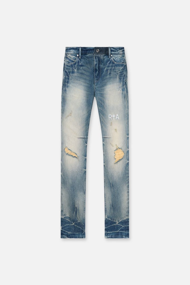 CLAYTON SKINNY JEAN | WORN OUT BLUE