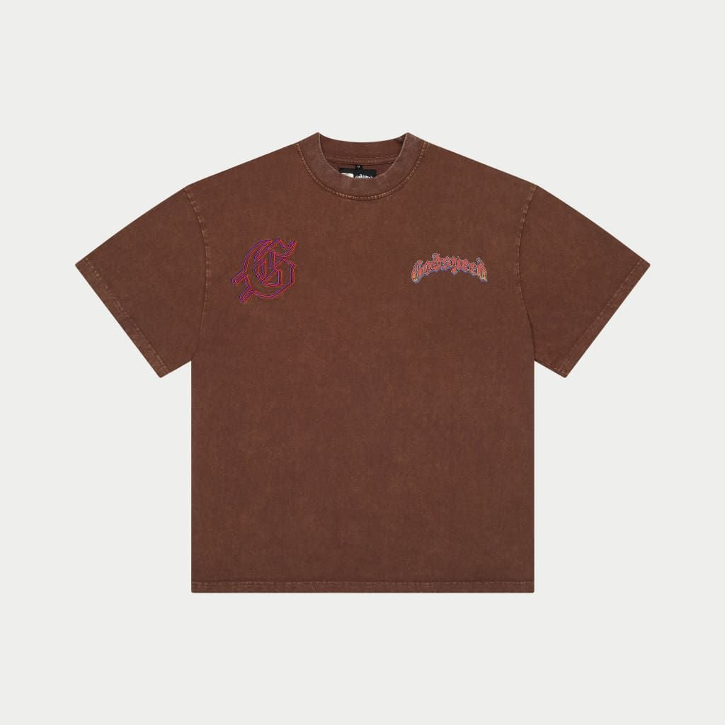 Goldie T-Shirt (Brown Washed)