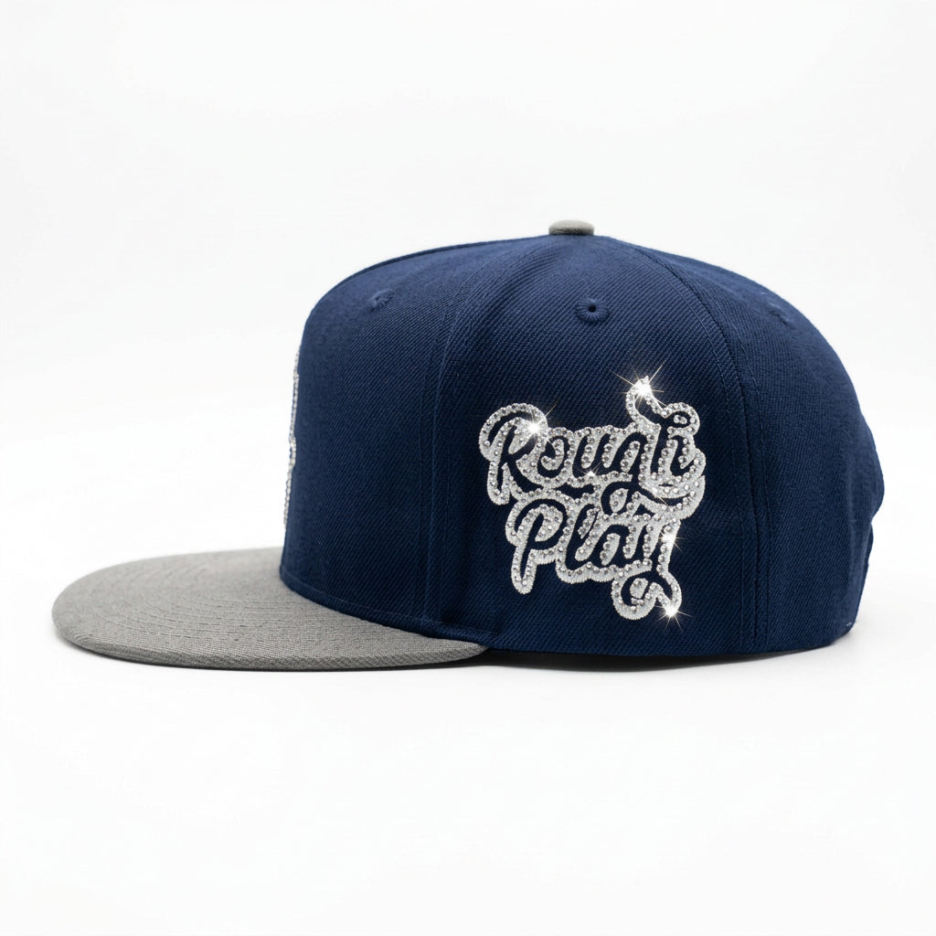 NAVY GREY SNAPBACK