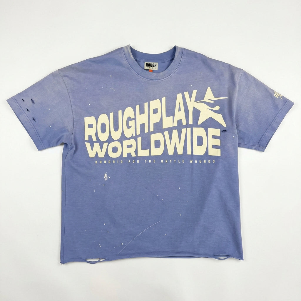 WORLDWIDE T-SHIRT LIGHT BLUE