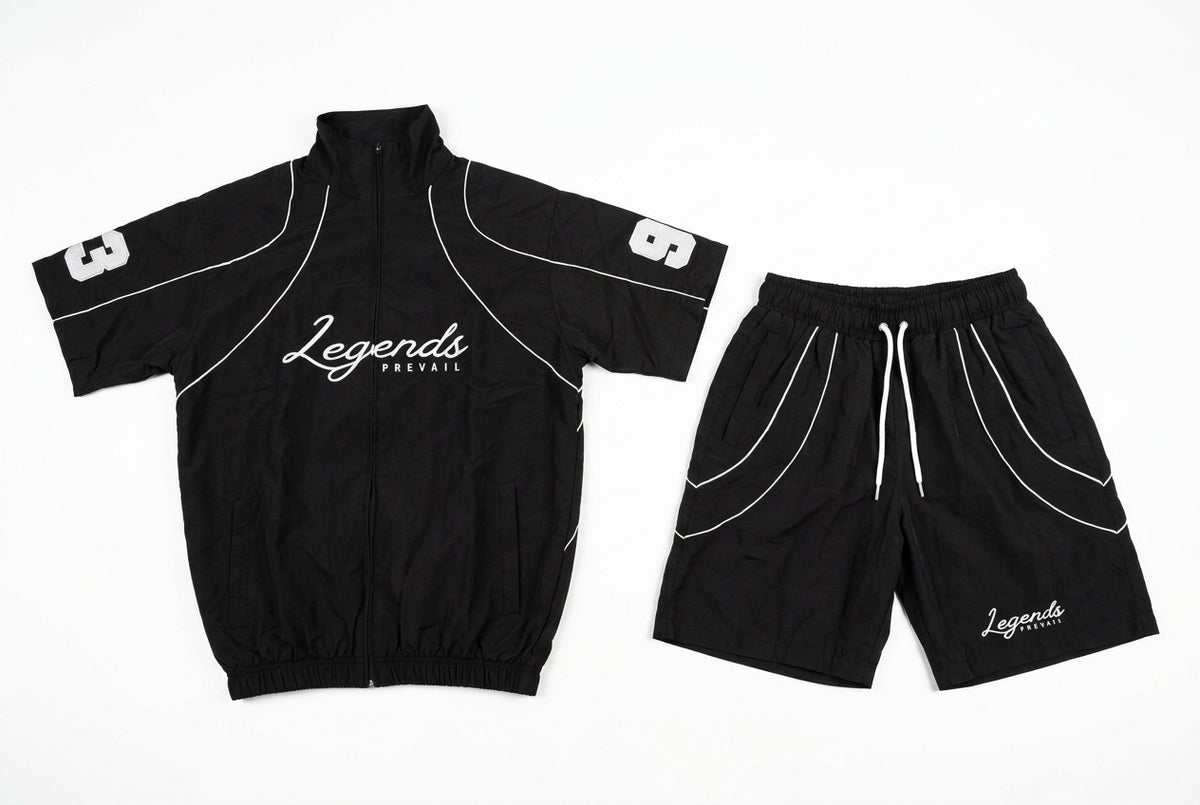 SWISHY SHORT SET BLACK